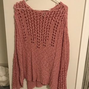 Pink Arizona Jeans sweater size medium